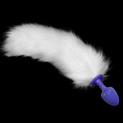 Luxury Metal Anal Tail ( Purple )