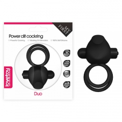 Power Clit Duo Silicone Cockring