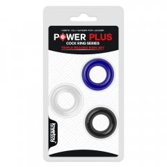 Power Plus Triple Donut Ring Set