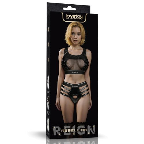 Rebellion Reign Iconic Harness Strap on Set (L/XL)