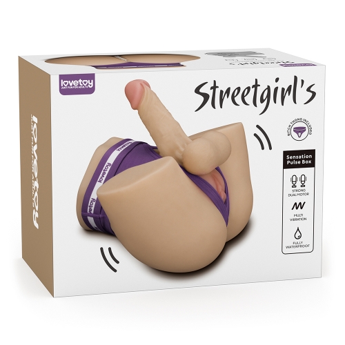 Streetgirl's Dual Motor Sensation Pulse With Dildo