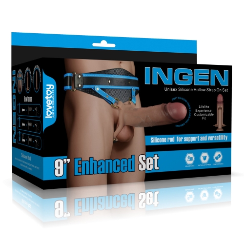 Ingen 9'' Enhanced Set L/XL/2XL (Flesh)