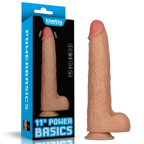 11'' Vibrating Power Basics Cock