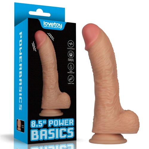 8.5'' Vibrating Power Basics Cock