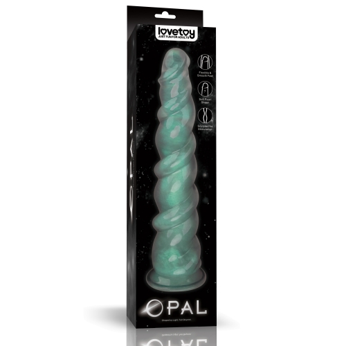 11.5'' Opal Pearl Sheen Dildo